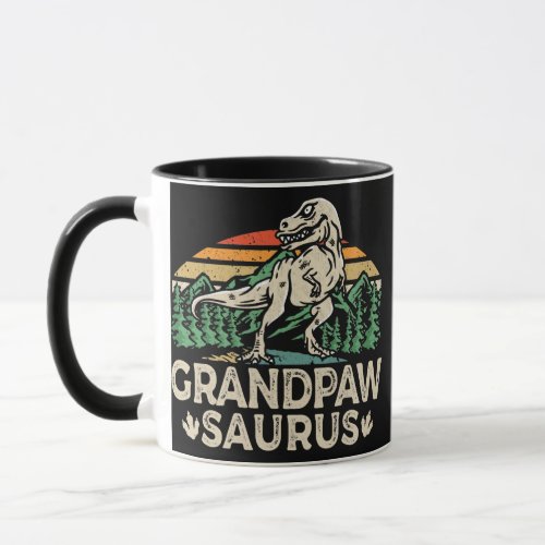 Grandpawsaurus Dinosaur Grandpa Grandpaw Saurus Mug