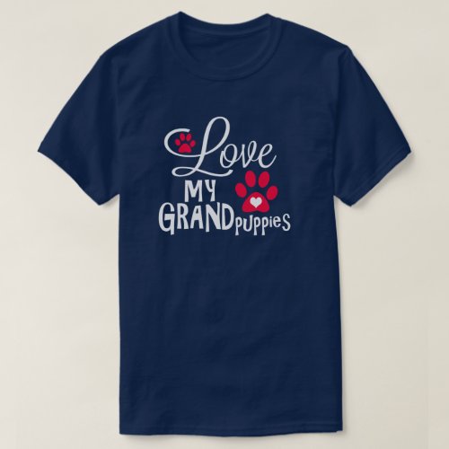 Grandpuppy Shirt for Grandparents of Dogs