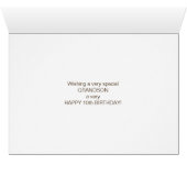 Grandson 10th Birthday Yellow Excavator Add Name (Inside Horizontal (Bottom))