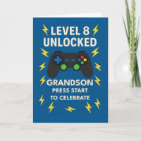 Grandson 8th Birthday Game Controller Age 8