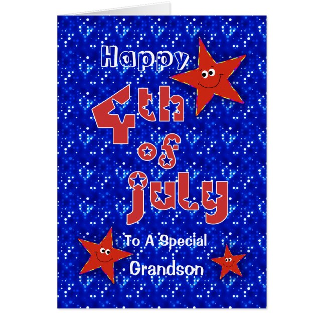 Grandson American Star Cards (Front)