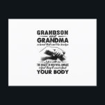 Grandson and grandma bond that cant be broken gift postcard<br><div class="desc">Grandson and grandma bond that cant be broken gift</div>