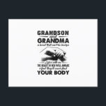 Grandson and grandma bond that cant be broken gift postcard<br><div class="desc">Grandson and grandma bond that cant be broken gift</div>