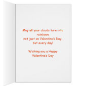 Grandson and Wife Valentine Rainbow Clouds (Inside (Right))