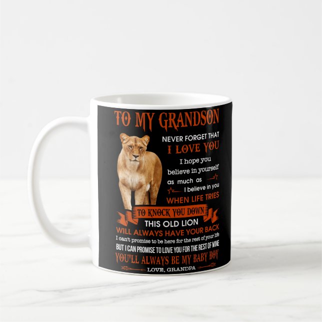 Grandson Coffee Mug (Left)