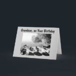 **GRANDSON** DO WHAT MAKES YOU "HAPPY" BIRTHDAY CARD<br><div class="desc">Let him know YOU CARE - send this fun card today to YOUR GRANDSON :)  THANK YOU SO MUCH FOR STOPPING BY ONE OF MY EIGHT STORES AND HAPPY BIRTHDAY TO "YOUR GRANDSON"</div>