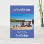 **GRANDSON** ENJOY YOUR BIRTHDAY CARD<br><div class="desc">WHAT A GREAT WAY TO SAY HAPPY BIRTHDAY DON'T YOU THINK? AND THIS ONE IS JUST THAT AND MORE!!!! THANK YOU FOR STOPPING BY ONE OF MY EIGHT STORES!</div>