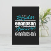 Grandson Gift | Im Not A Regular Grandson (Standing Front)