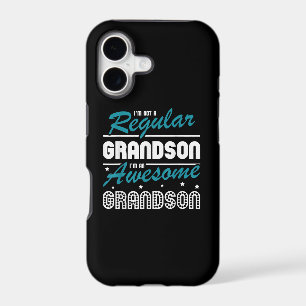 Grandson Gift Im Not A Regular Grandson iPhone 17 Case