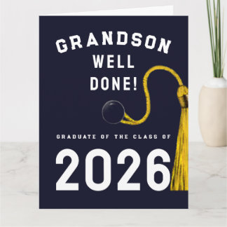 Grandson Graduation 2026 Card