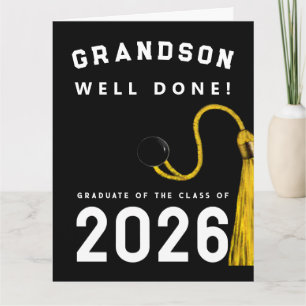Grandson Graduation 2026 Card