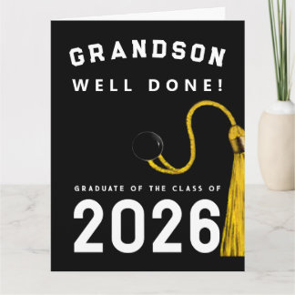 Grandson Graduation 2026 Card
