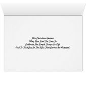 Grandson & His Girlfriend Winter Lake Christmas (Inside Horizontal (Bottom))