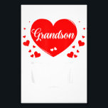 Grandson Is My Valentine Matching Fam Grandma Gift Photo Print<br><div class="desc">Grandson Is My Valentine Matching Fam Grandma Gift</div>