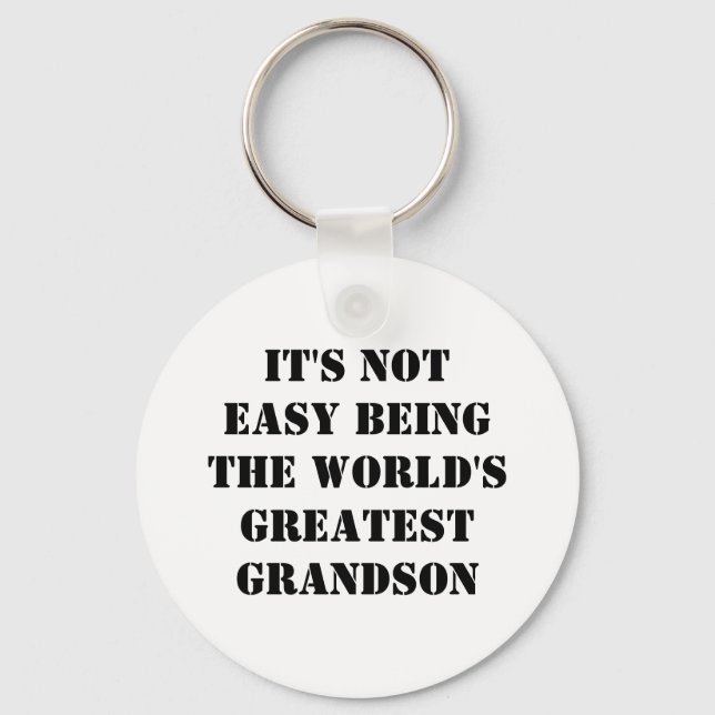 Grandson Keychain (Front)