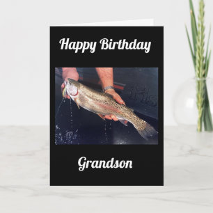 **GRANDSON** ON YOUR BIRTHDAY CARD