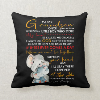 Grandson Throw Pillow