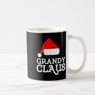 Grandy Claus Christmas Santa's Hat Pajama Family X Coffee Mug