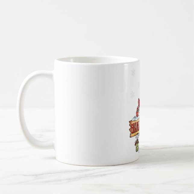 Grangran Snowman Candy Cane Christmas Xmas Funny   Coffee Mug (Left)