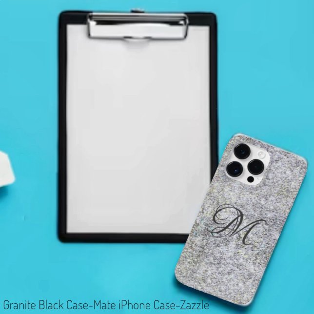 Granite Black  Case-Mate iPhone Case (Creator Uploaded)
