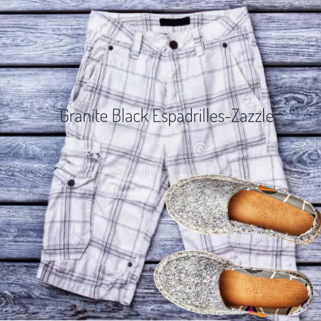 Granite Black Espadrilles (Creator Uploaded)