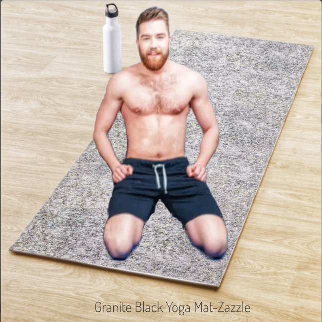 Granite Black  Yoga Mat (Creator Uploaded)