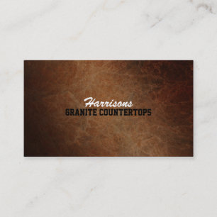 Granite Business Cards