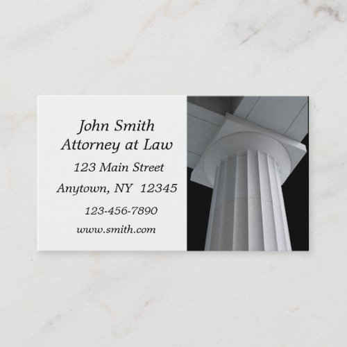 Granite Column Business Card
