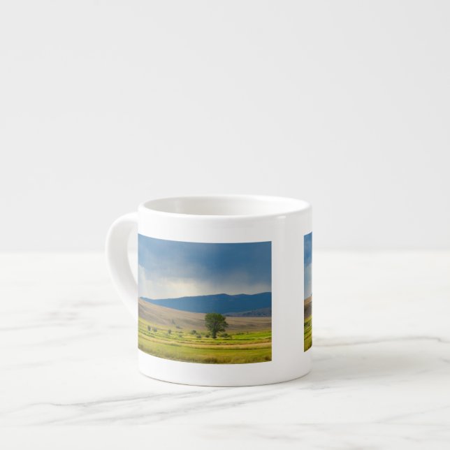 Granite County Montana Espresso Cup (Front Left)