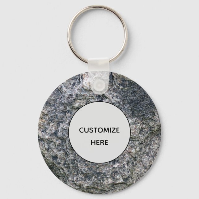 Granite Design Keychain (Front)