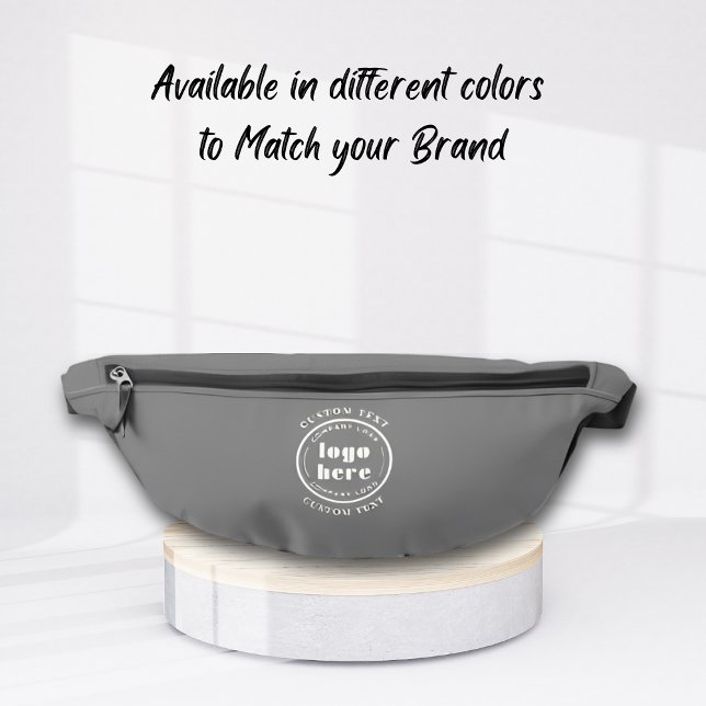 Granite Grey Company Logo Business Promotion Fanny Pack (Creator Uploaded)