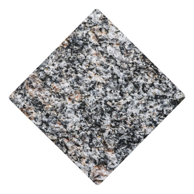 Granite - Hard Rock Graduation Cap Topper (Front)