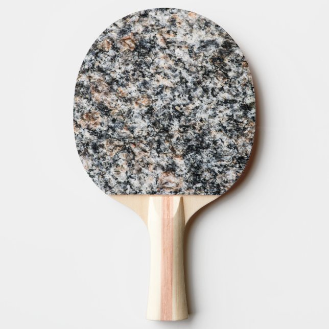Granite - Hard Rock Ping-Pong Paddle (Back)