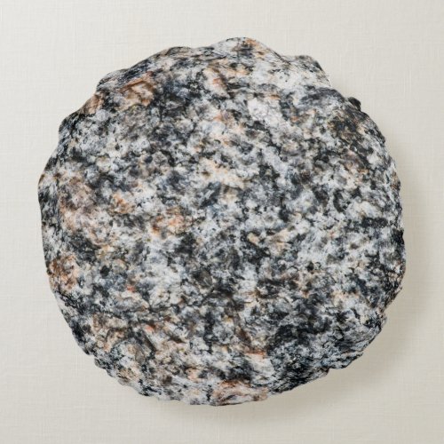 Granite _ Hard Rock Round Pillow