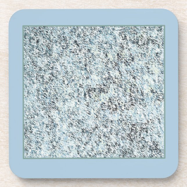 Granite Inlaid Beverage Coaster (Front)