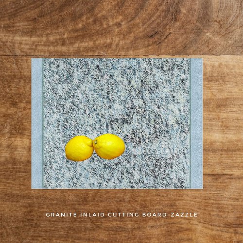 Granite Inlaid Cutting Board