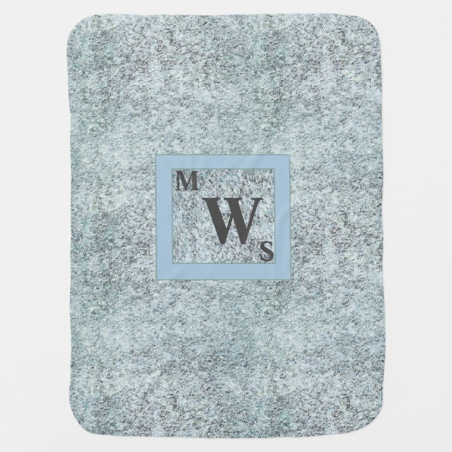 Granite Inlaid II Baby Blanket (Front)