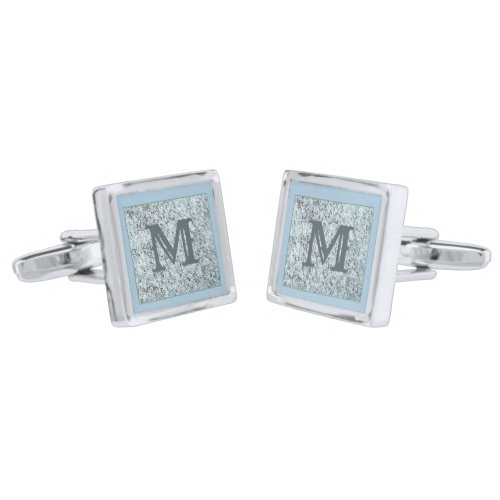 Granite Inlaid Square    Cufflinks