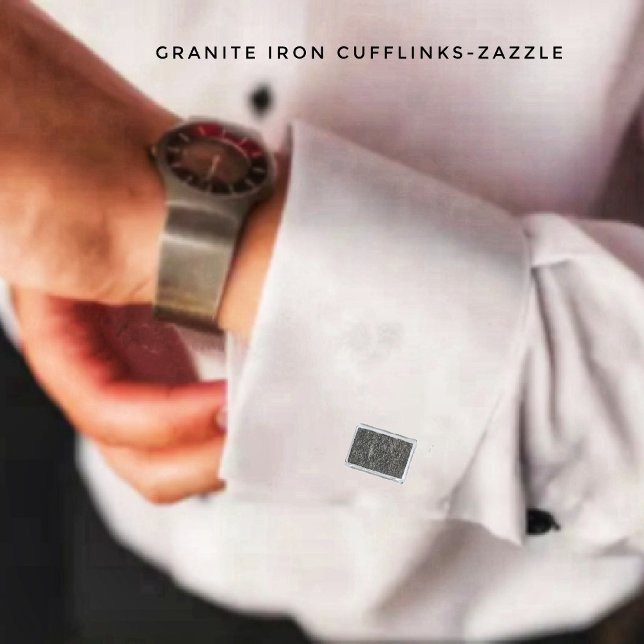 Granite Iron  Cufflinks (Creator Uploaded)