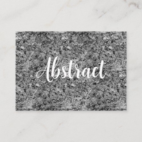 Granite Mosaic Abstract Stone Marble Pattern Business Card
