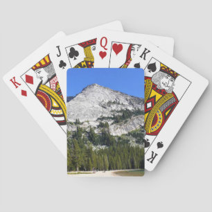 Granite Mountains at Tenaya Lake, Yosemite, CA Poker Cards