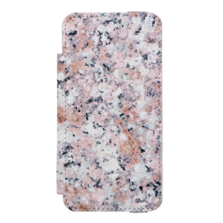 Granite pattern wallet case for iPhone SE/5/5s
