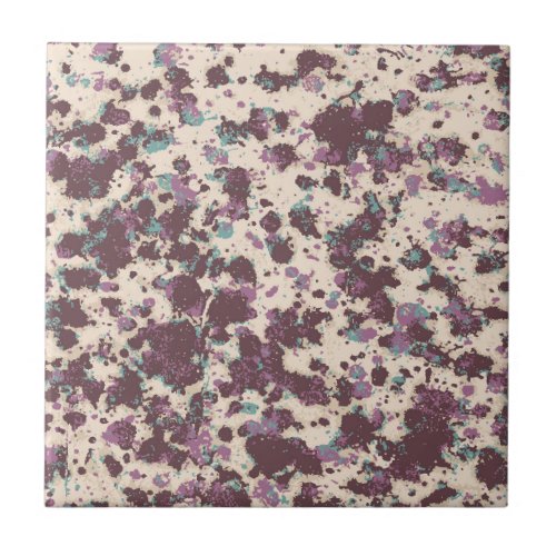 Granite pattern purple and beige with grey blue ceramic tile