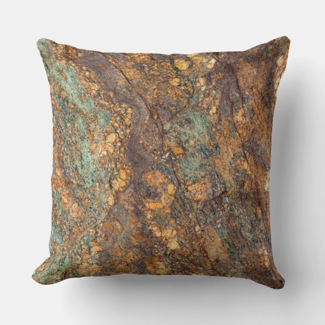 Granite Pattern Throw Pillow (Front)