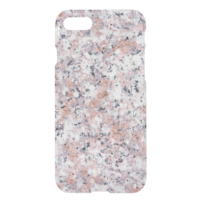 Granite pattern uncommon iPhone case (Back)