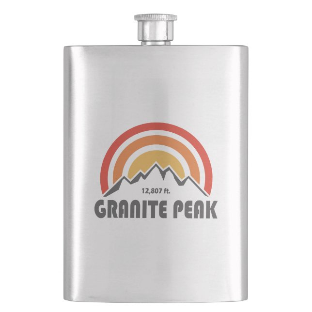 Granite Peak Flask (Front)