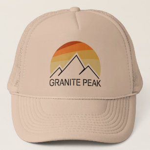 Granite Peak Montana Retro Trucker Hat
