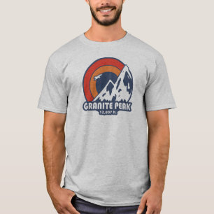 Granite Peak Montana Sun Eagle T-Shirt