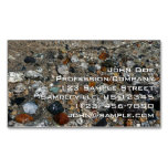 Granite Pebbles in Tenaya Lake at Yosemite Business Card Magnet