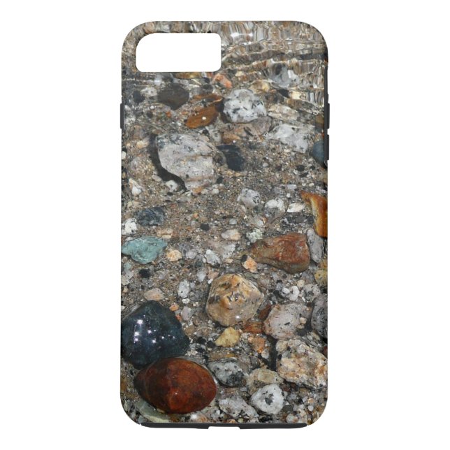 Granite Pebbles in Tenaya Lake at Yosemite Case-Mate iPhone Case (Back)